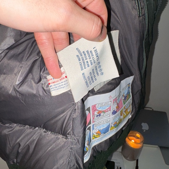 Moncler Olive Quilted Jacket - Picture 6 of 8